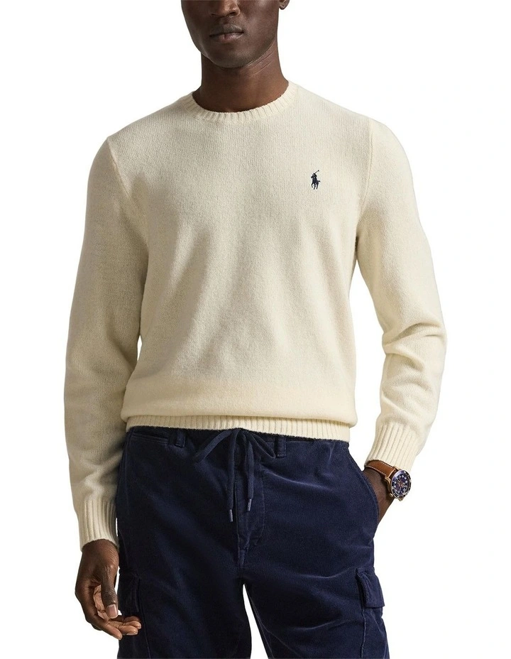 Wool-Cashmere Crewneck Sweater image 1