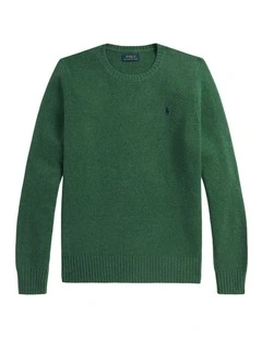 Wool-Cashmere Crewneck Sweater