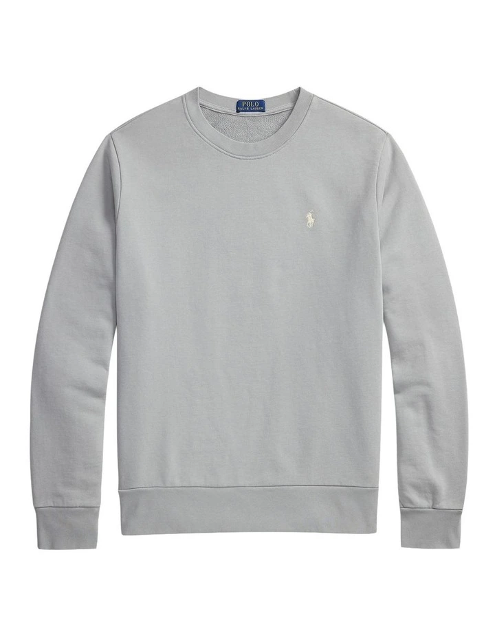 Loopback Fleece Sweatshirt in Grey image 4