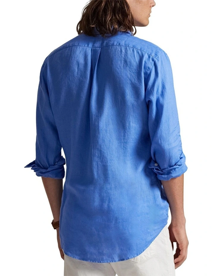 Classic Fit Linen Shirt image 2
