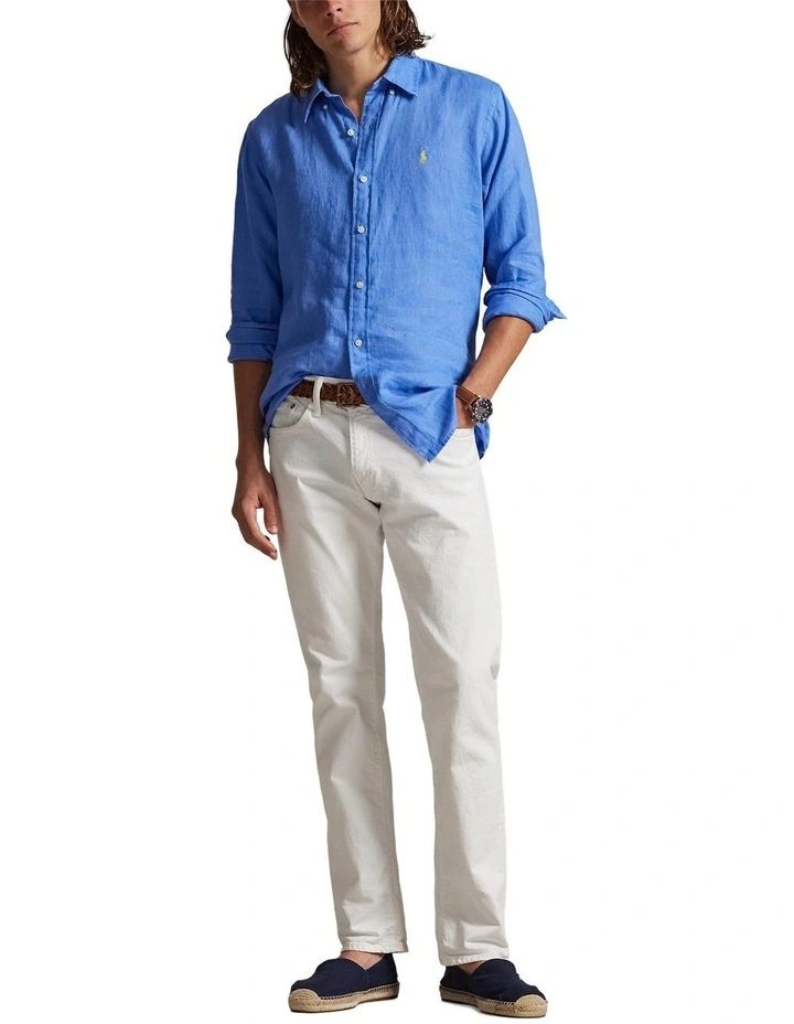 Classic Fit Linen Shirt image 3