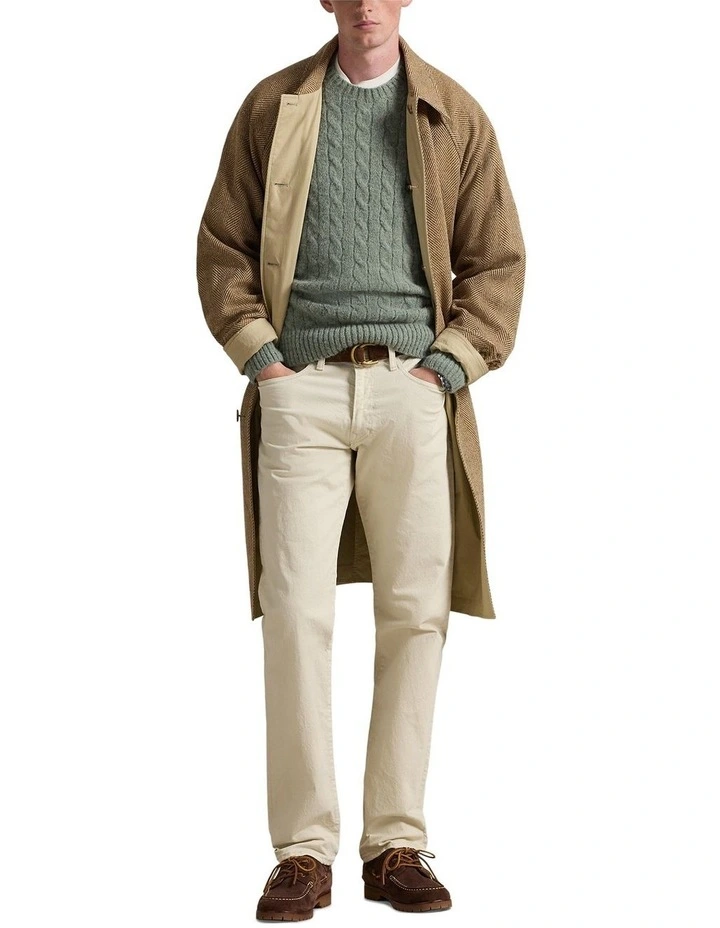 Hampton Straight Jean in White image 3