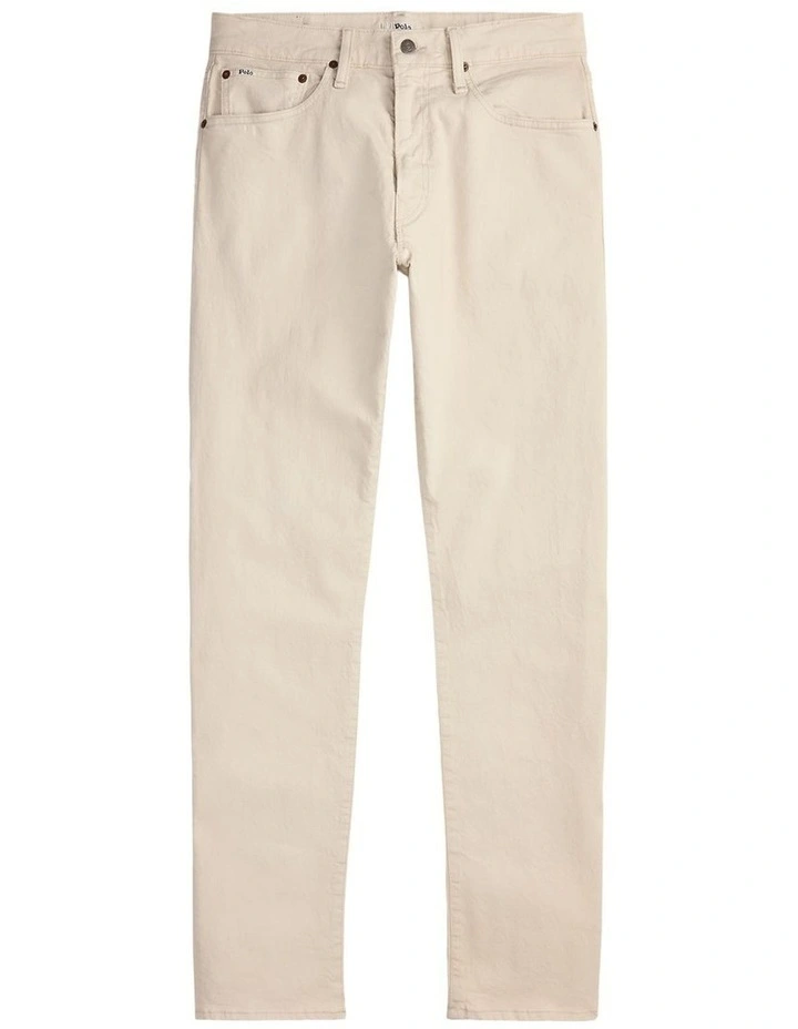 Hampton Straight Jean in White image 4