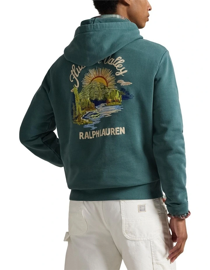 Loopback Fleece Graphic Hoodie image 2