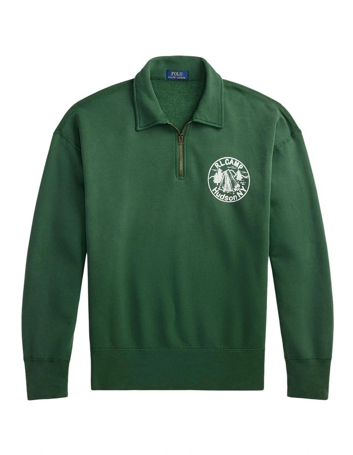 Vintage Fit Quarter-Zip Sweatshirt image 4