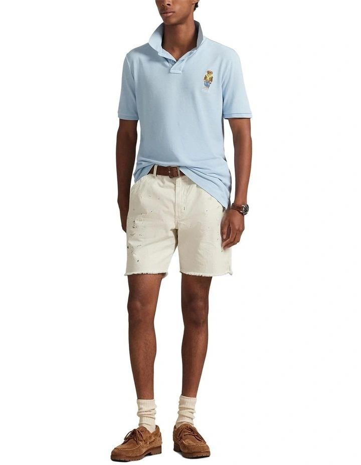 Classic Fit Polo Bear Mesh Polo Shirt image 3