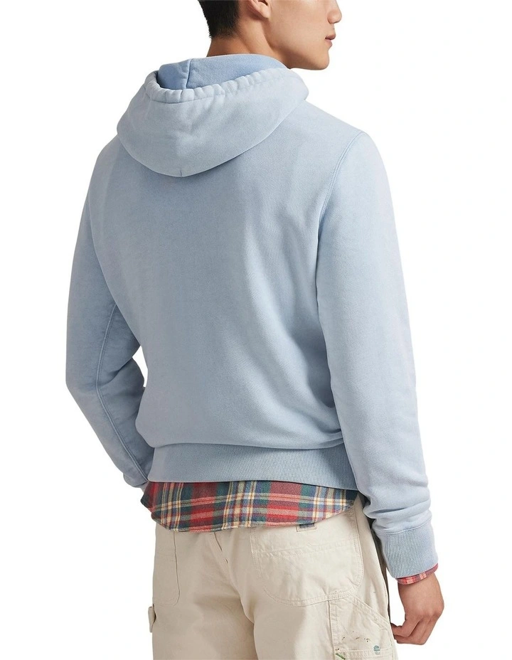 Polo Bear Garment-Dyed Fleece Hoodie image 2