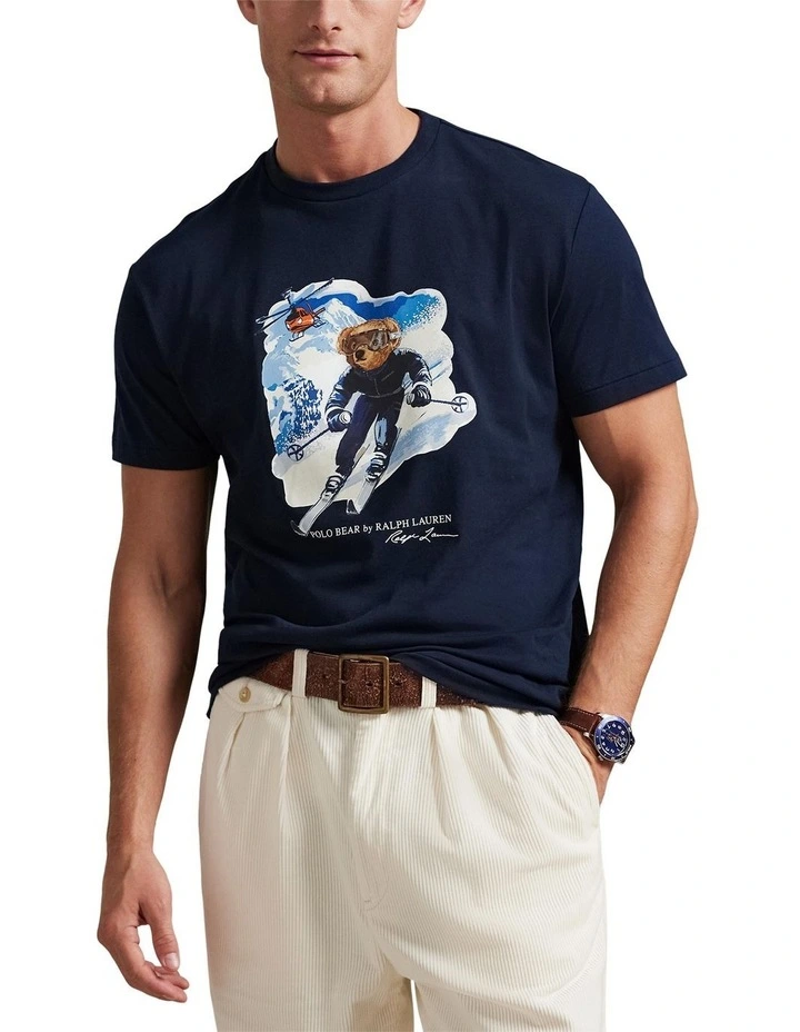 Classic Fit Polo Bear Jersey T-Shirt image 1