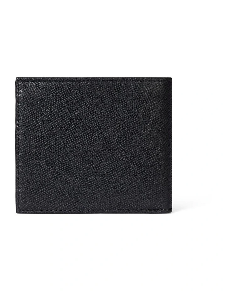 Saffiano Leather Billfold Wallet image 2