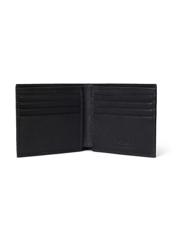 Saffiano Leather Billfold Wallet image 3