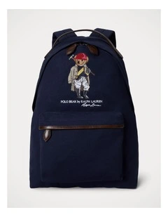 Polo Bear Canvas Backpack