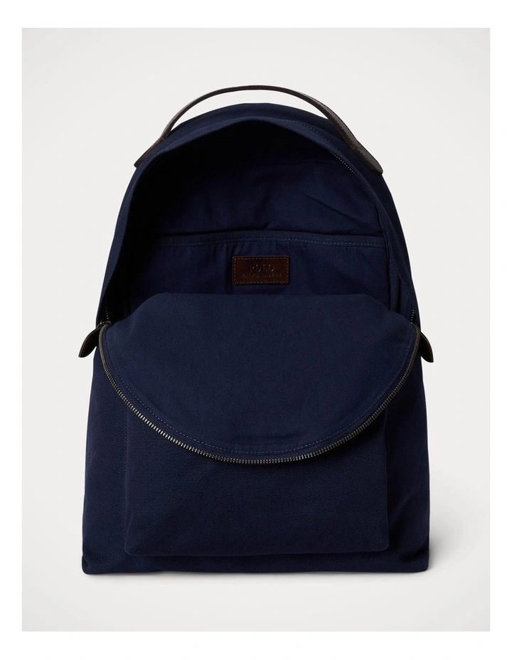 Polo Bear Canvas Backpack image 3