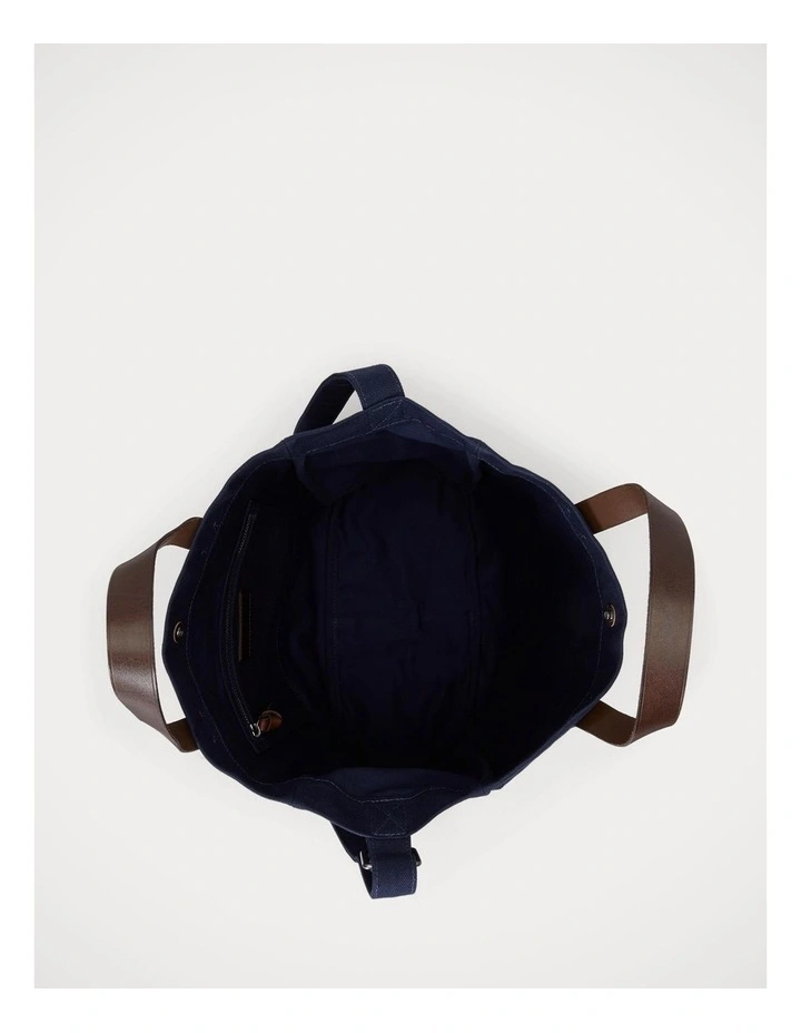 Polo Bear Canvas Shopper Tote image 3