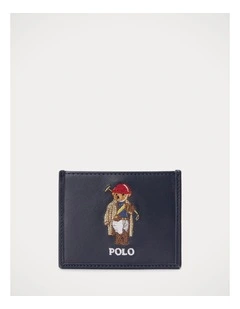 Polo Bear Leather Card Case