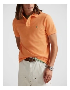 The Iconic Custom Slim Fit Mesh Polo