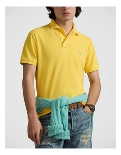 The Iconic Custom Slim Fit Mesh Polo