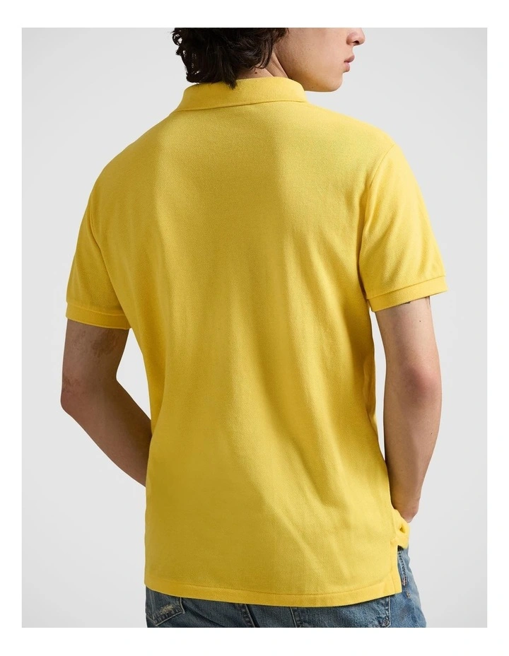 The Iconic Custom Slim Fit Mesh Polo image 2