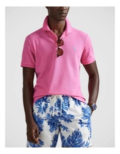 The Iconic Custom Slim Fit Mesh Polo