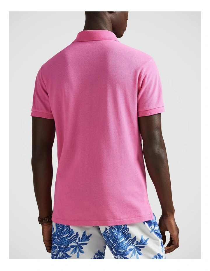 The Iconic Custom Slim Fit Mesh Polo image 2