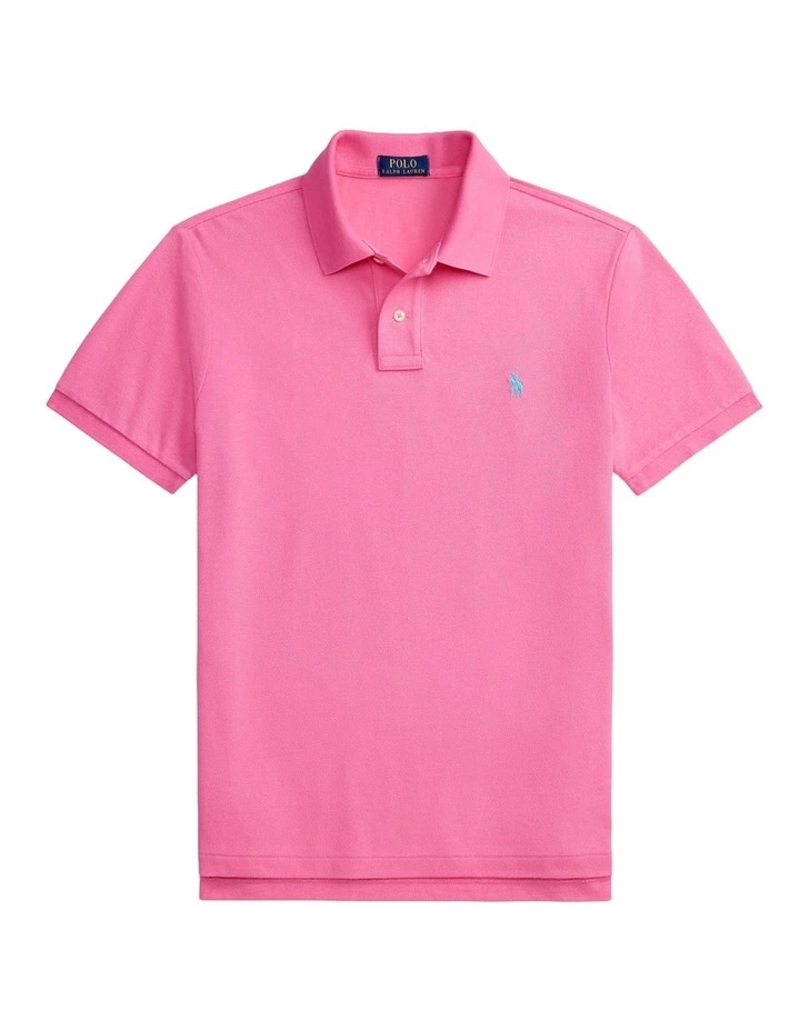 The Iconic Custom Slim Fit Mesh Polo image 4