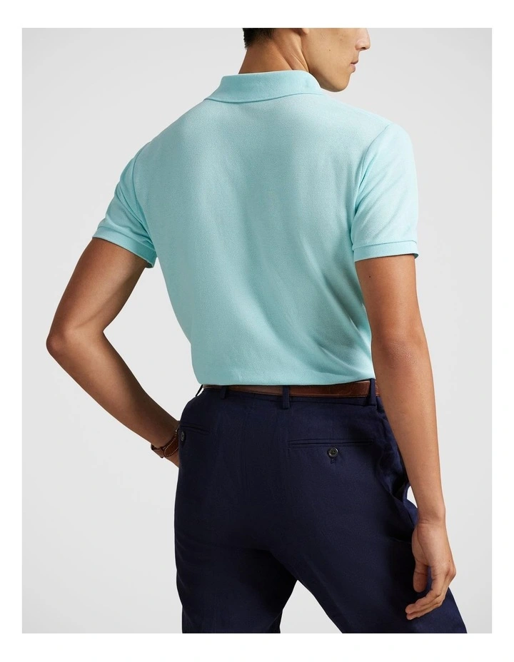 The Iconic Custom Slim Fit Mesh Polo image 2