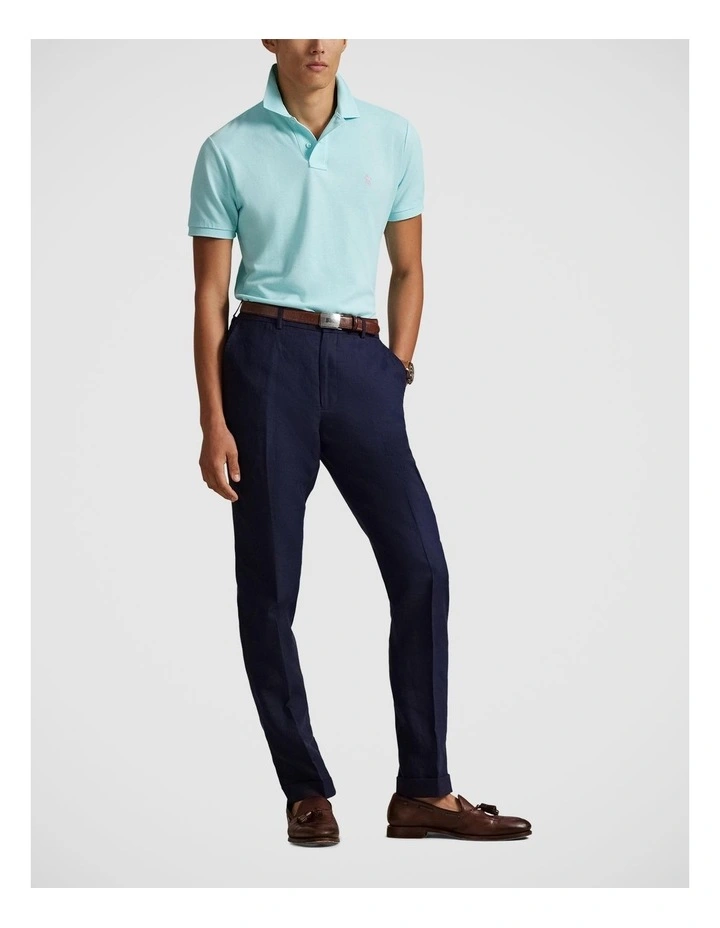The Iconic Custom Slim Fit Mesh Polo image 3