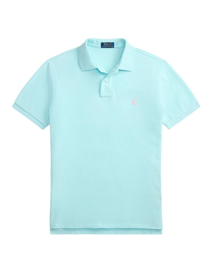 The Iconic Custom Slim Fit Mesh Polo image 4