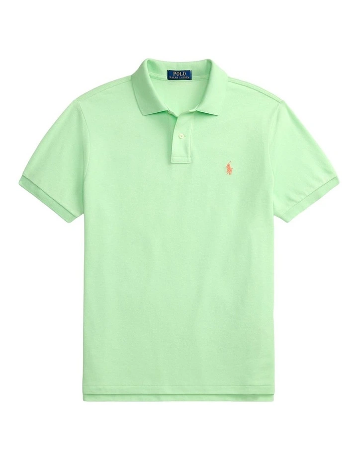 The Iconic Custom Slim Fit Mesh Polo image 4