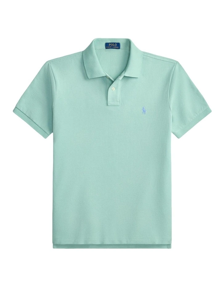 The Iconic Custom Slim Fit Mesh Polo image 4