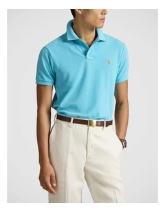 The Iconic Custom Slim Fit Mesh Polo