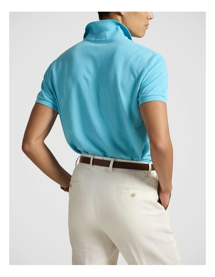 The Iconic Custom Slim Fit Mesh Polo image 2