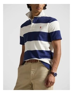 Classic Fit Short-Sleeve Rugby Shirt