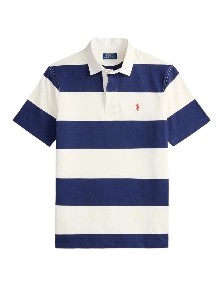 Classic Fit Short-Sleeve Rugby Shirt image 4