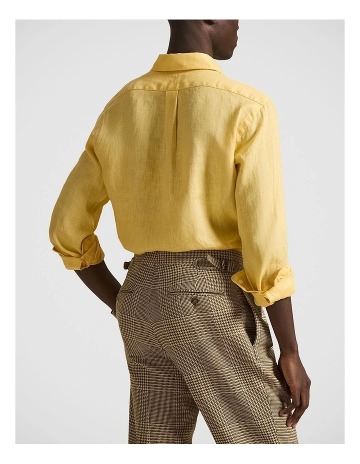 Classic Fit Linen Shirt image 2