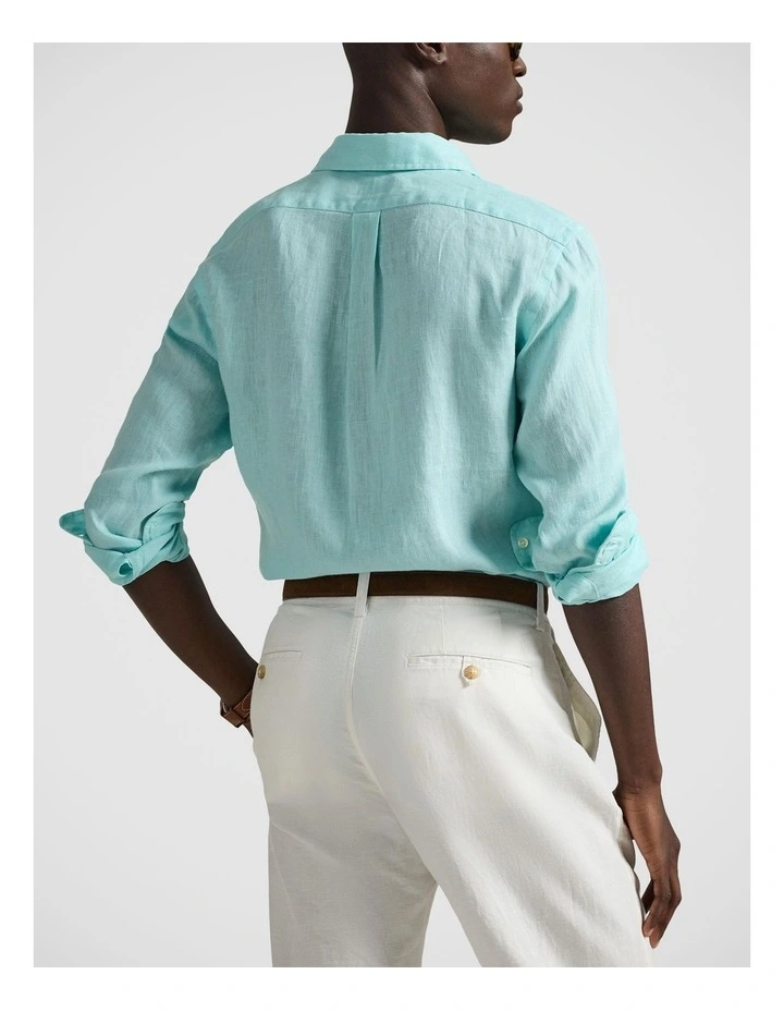 Classic Fit Linen Shirt image 2