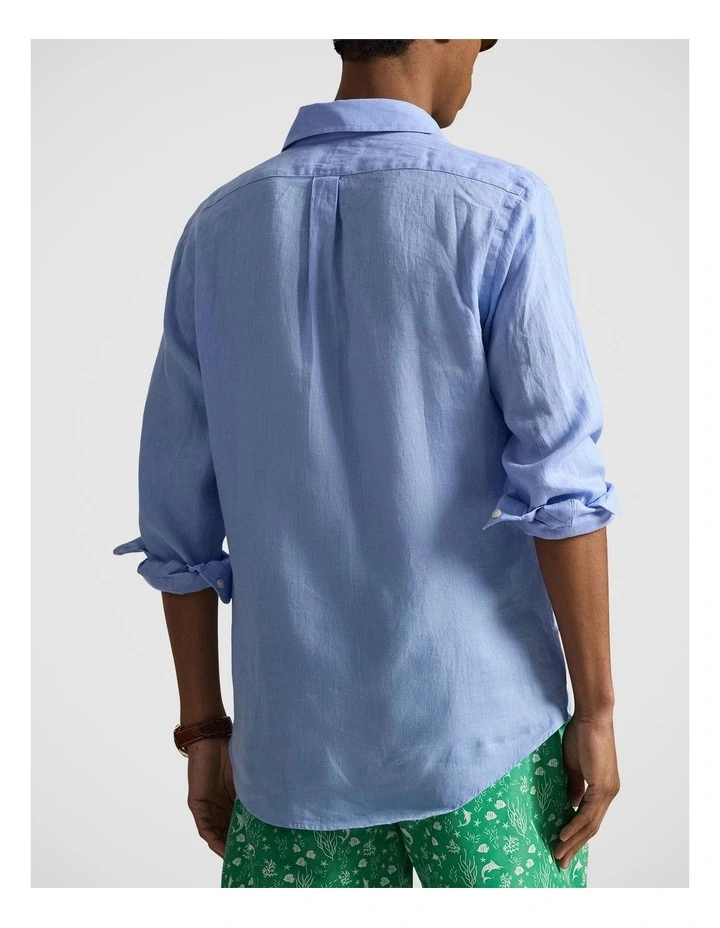 Classic Fit Linen Shirt image 2