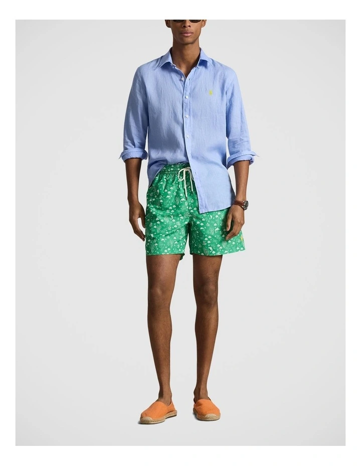 Classic Fit Linen Shirt image 3