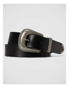 Leather Western Belt