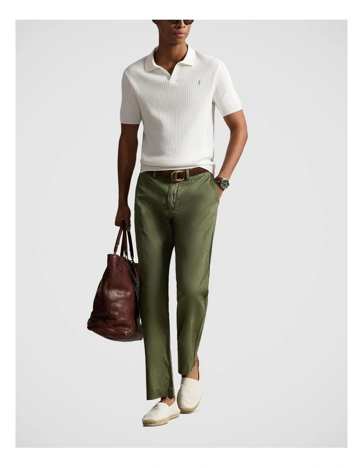 Bedford Classic Fit Linen-Cotton Pant image 3