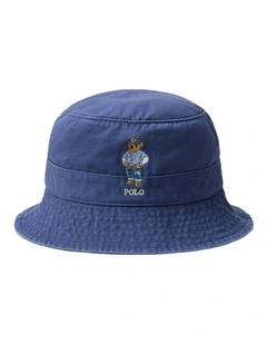 Polo Bear Twill Bucket Hat