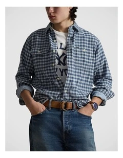 Classic Fit Double-Faced Oxford Shirt