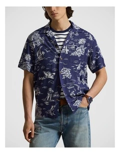 Classic Fit Polo Bear Camp Shirt