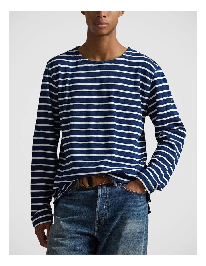 Classic Fit Striped Jersey T-Shirt image 1