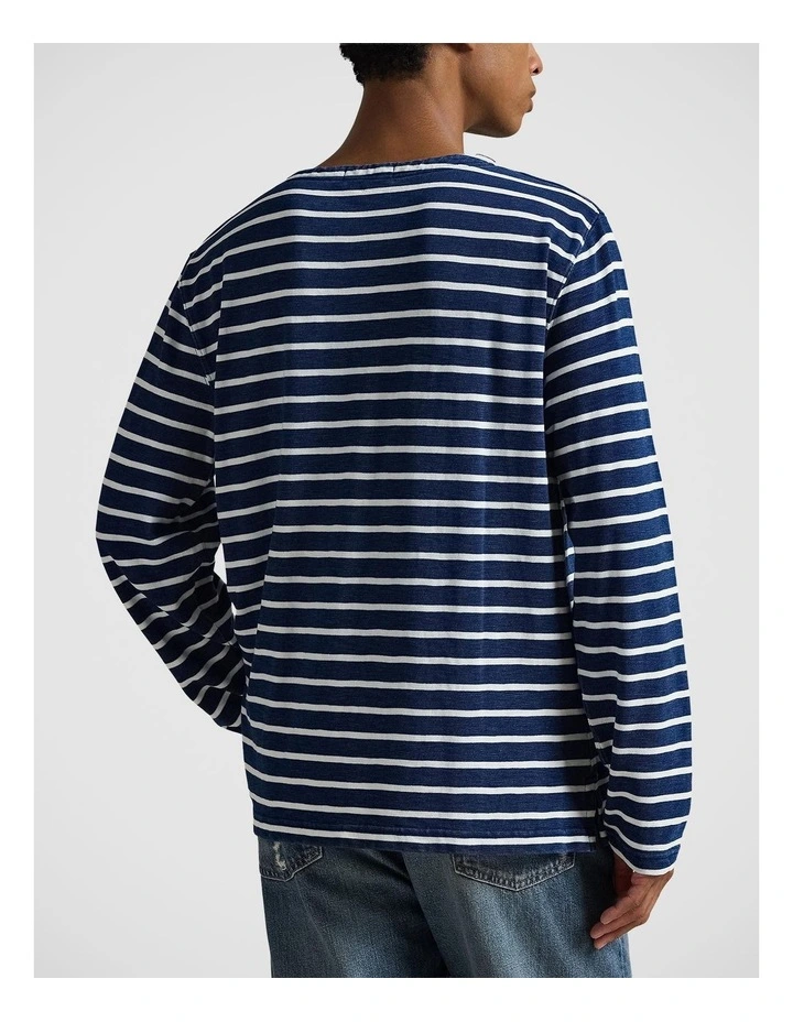 Classic Fit Striped Jersey T-Shirt image 2