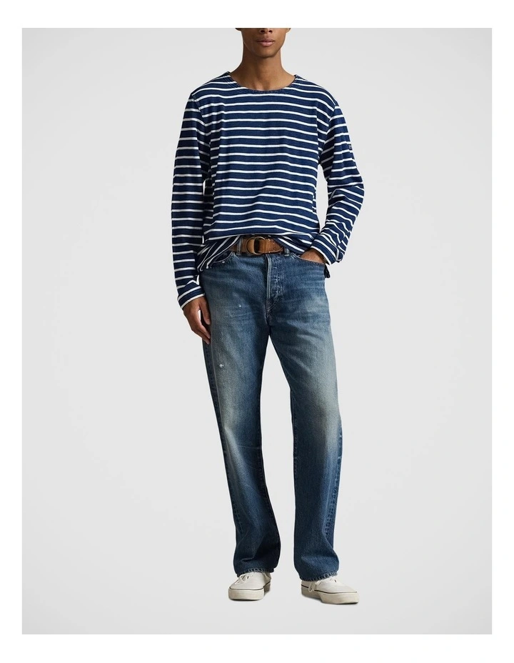 Classic Fit Striped Jersey T-Shirt image 3