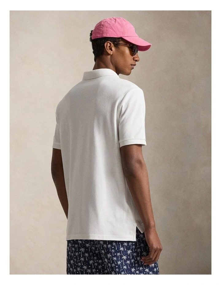 Custom Slim Fit Polo Bear Mesh Polo image 2