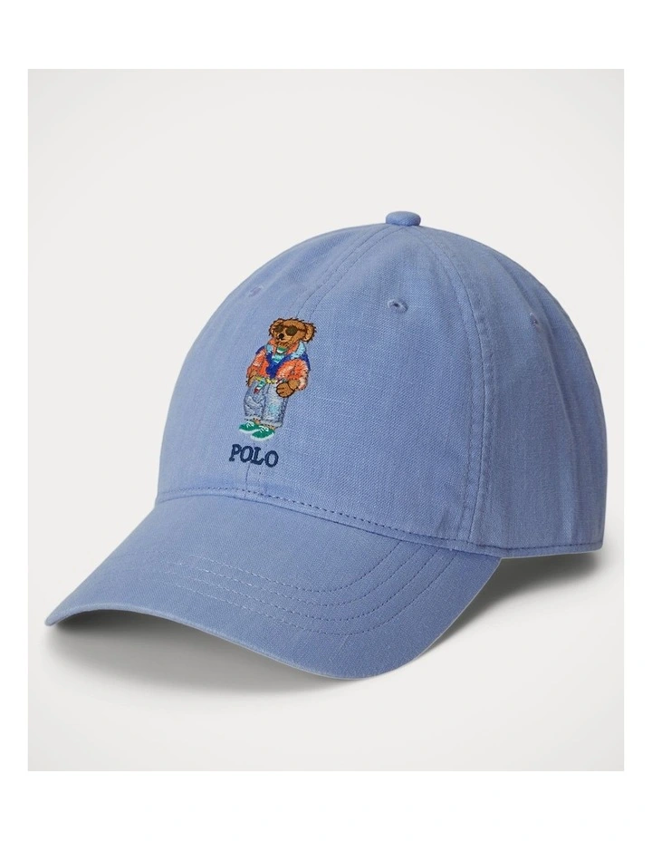 Polo Bear Linen Ball Cap image 1