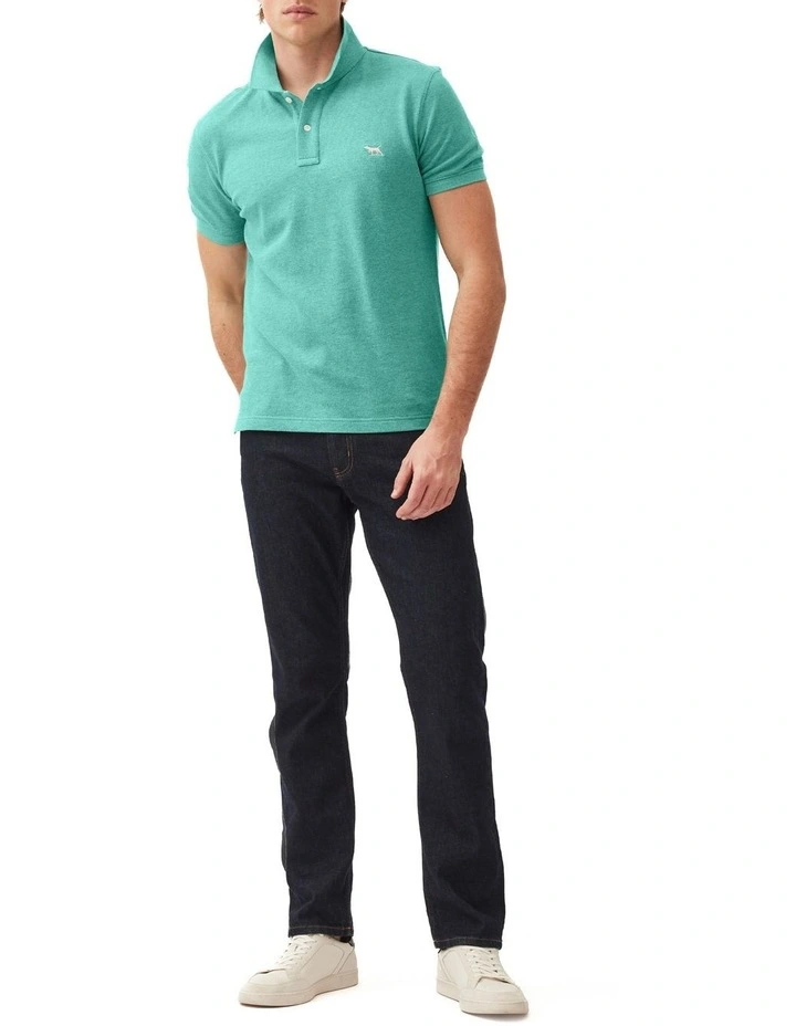 The Gunn Sports Fit Polo in Turquoise image 2