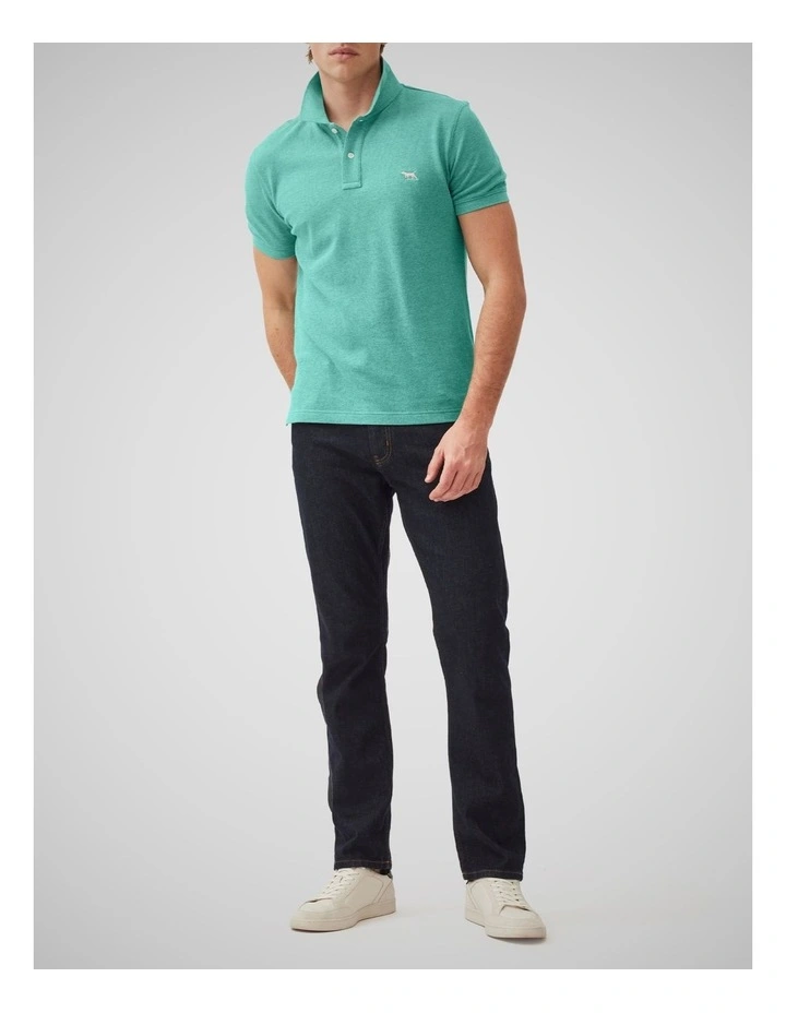 The Gunn Sports Fit Polo in Turquoise image 2