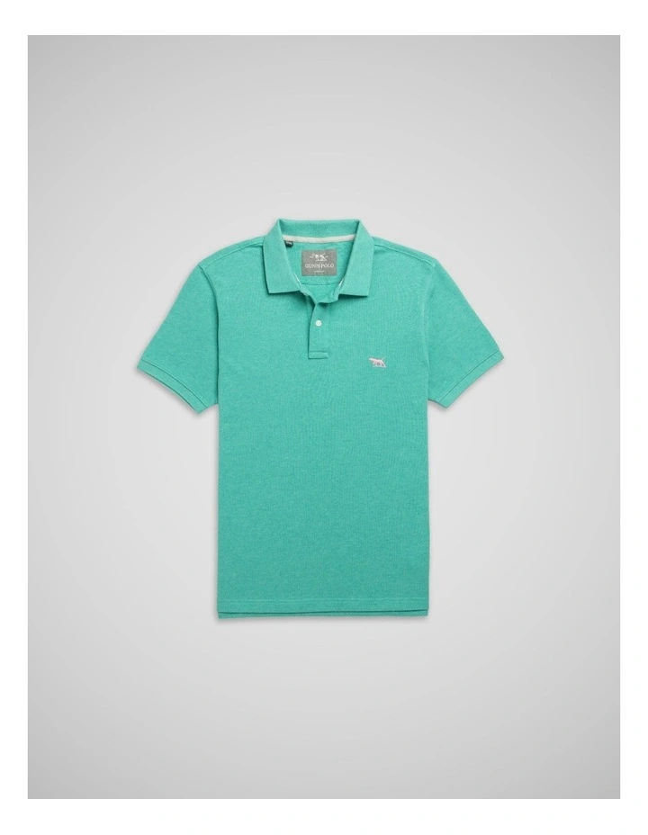The Gunn Sports Fit Polo in Turquoise image 4